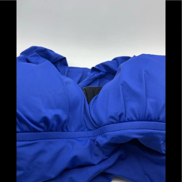 La BLANCA Island Goddess 34D Cup Halter Tankini Top - Picture 4 of 9